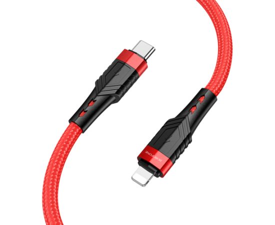 OEM Borofone Cable BU35 Influence - Type C to Lightning - PD 20W 1,2 metres red