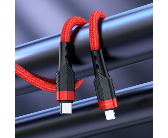 OEM Borofone Cable BU35 Influence - Type C to Lightning - PD 20W 1,2 metres red