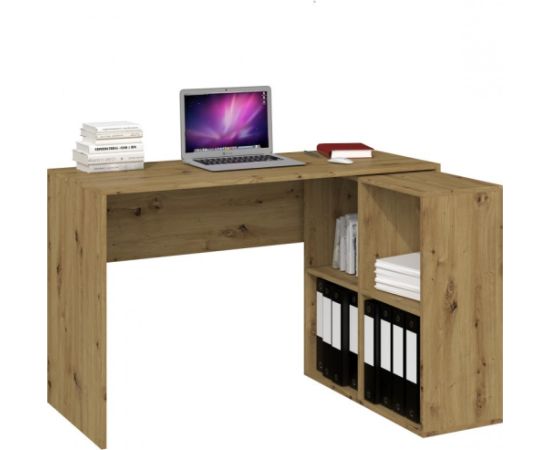 Top E Shop Topeshop BIURKO PLUS ARTISAN computer desk Oak colour