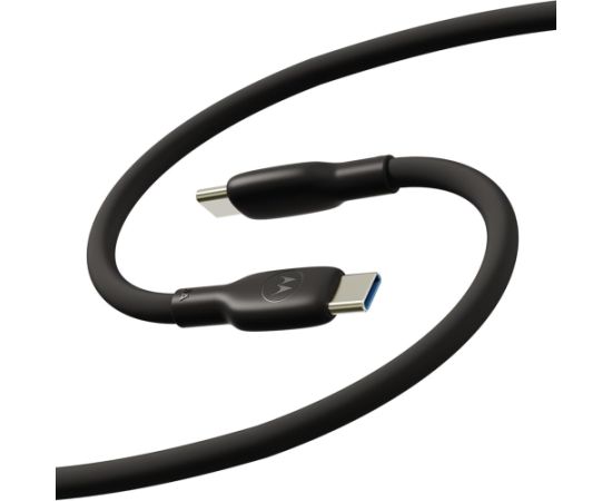 Motorola Silicone Cable C-C 5A 2m, Black