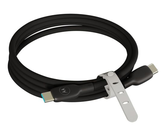 Motorola Silicone Cable C-C 5A 2m, Black