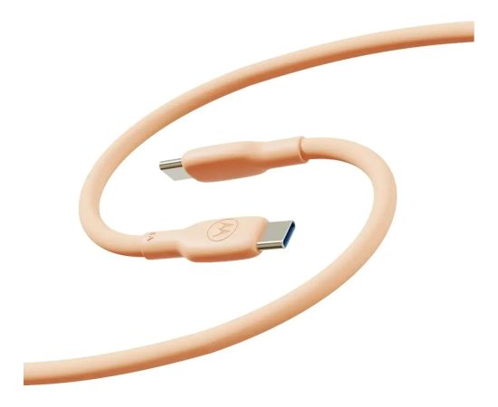 Motorola Silicone Cable C-C 5A 2m, Peach Fuzz