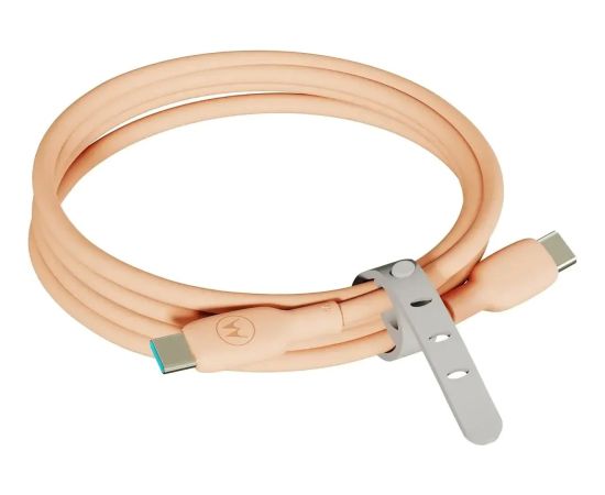 Motorola Silicone Cable C-C 5A 2m, Peach Fuzz