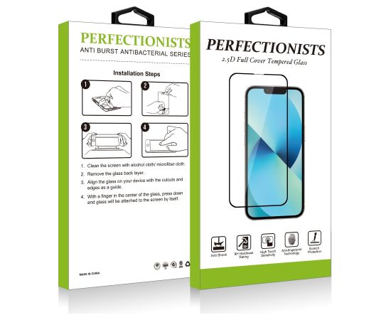 Tempered glass 2.5D Perfectionists Xiaomi Redmi Note 14 5G black