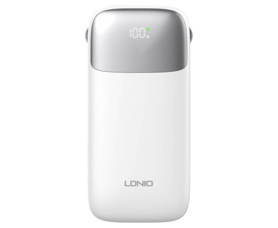 Powerbank LDNIO PQ20 22.5W 20000mAh USB-C, lightning (biały)