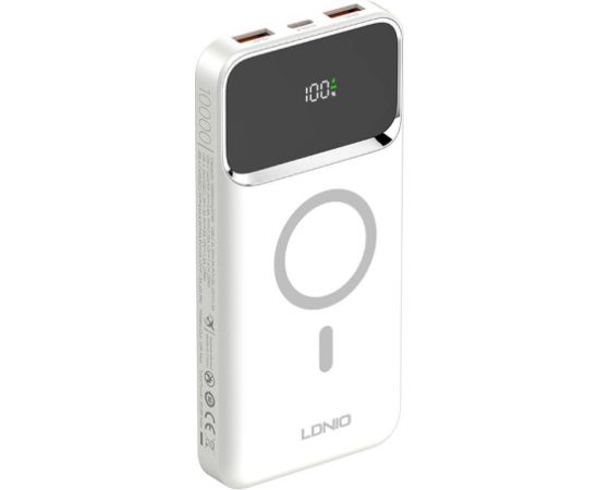 Powerbank LDNIO PQ12, 15W, 10000mah (white)