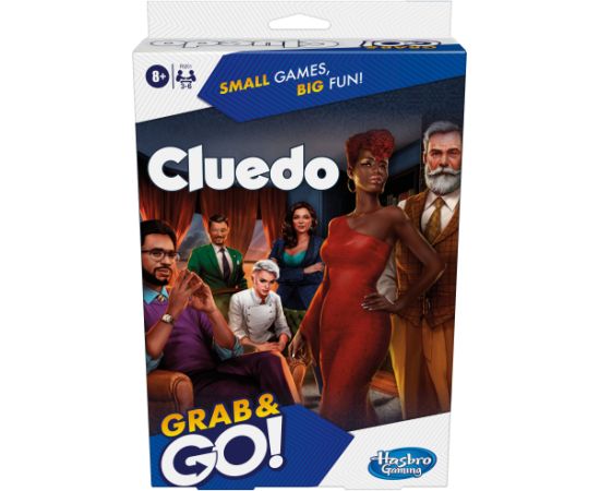 Hasbro CLUE Ceļojumu spēle Grab&Go