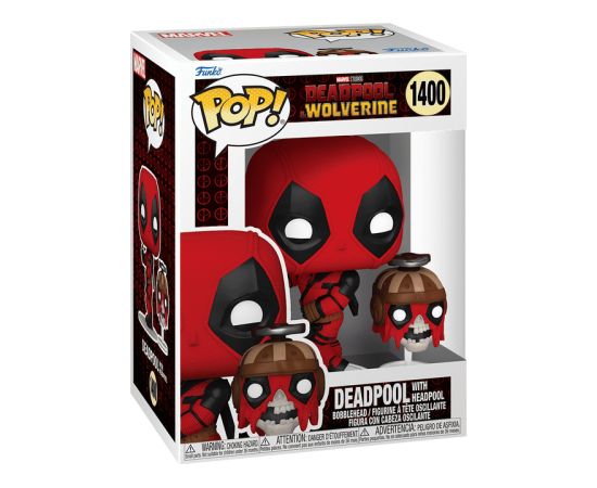 FUNKO POP! Vinila figūra: Marvel: Deadpool & Wolverine - Deadpool & Headpool