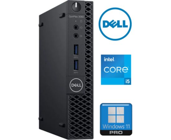 Dell Optiplex 3060 Micro i5-8500T 16GB 512GB SSD Windows 11 Pro