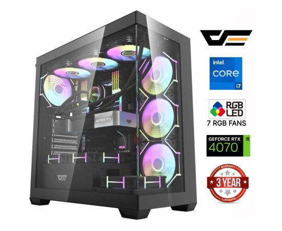 MDD Core i7-12700F 16GB 256GB SSD 2TB HDD RTX 4070 12GB NoOs