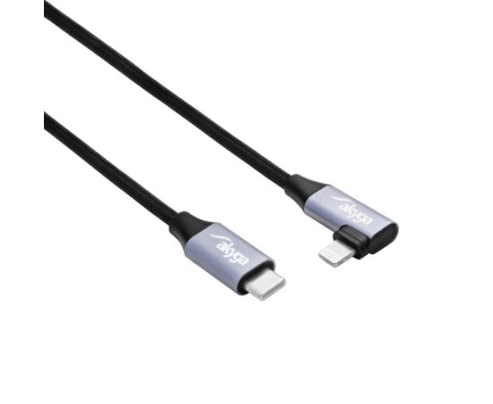 Cable USB Akyga AK-USB-55 USB type C (m) | Lightning (m) Angle ver. 2.0 30W 0.3m