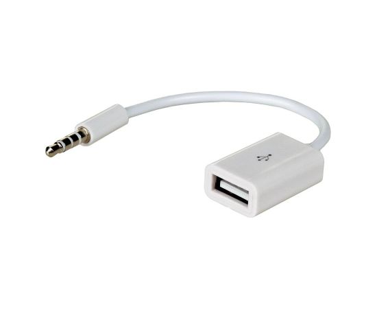 Адаптер Akyga с кабелем AK-AD-24 USB A (f) | mini Jack (m) 15 см