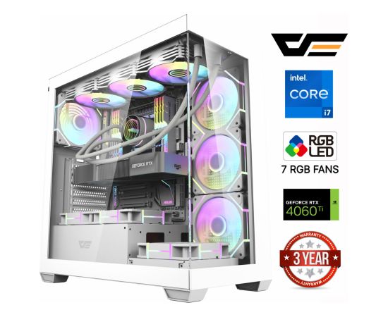 MDD i7-12700F 8GB 512GB SSD 1TB HDD RTX 4060 Ti 8GB NoOs