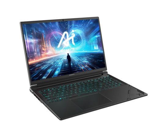 Notebook GIGABYTE G6X 9KG 2024 CPU  Core i7 i7-13650HX 2600 MHz 16" 1920x1200 RAM 16GB DDR5 SSD 1TB NVIDIA GeForce RTX 4060 8GB ENG Windows 11 Home Grey 2.5 kg G6X9KG-43EE854SH