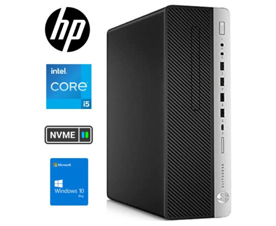 HP EliteDesk 800 G3 SFF i5-6500 16GB 512GB SSD Windows 10 Pro