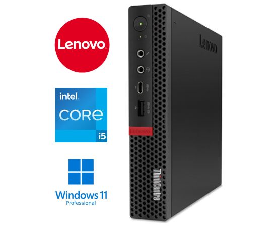 Lenovo ThinkCentre M720q Tiny i5-8400T 8GB 512GB SSD Windows 11 Pro