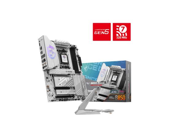 MSI MPG B850 EDGE TI WIFI motherboard AMD B850 Socket AM5 ATX