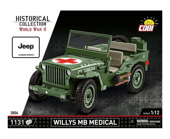 Cobi Klocki Willys MB Medical