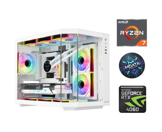 MDD Ryzen 7 8700F 16GB 1TB SSD 1TB HDD RTX 4060 Windows 11