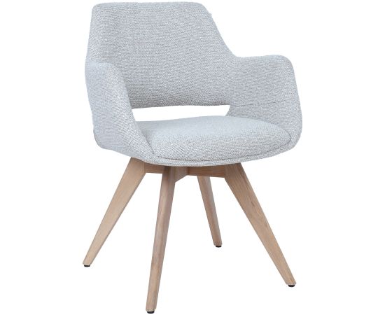 Chair MONA swivel, light beige