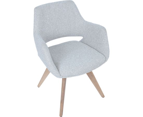 Chair MONA swivel, light beige