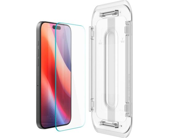 Spigen Glas.tR EZ Fit rūdīts stikls iPhone 16 Pro - 2 gab.