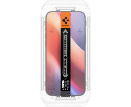 Spigen Glas.tR EZ Fit rūdīts stikls iPhone 16 Pro - 2 gab.