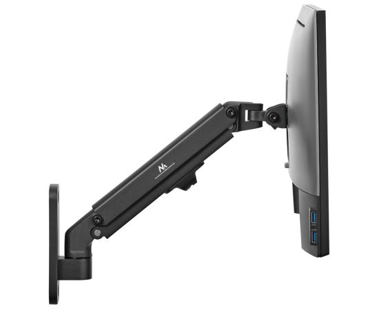 Maclean monitor wall mount, 17-27'', 7kg max, gas spring, MC-458