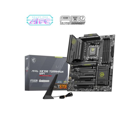 MSI MAG X870E TOMAHAWK WIFI motherboard AMD X870E Socket AM5 ATX