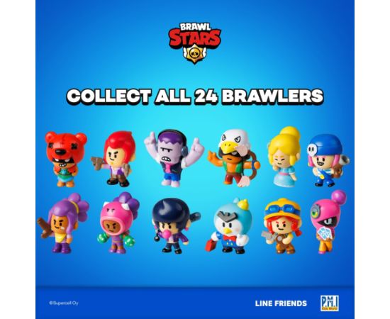 P.m.i. Kids World BRAWL STARS S1 FIGURES - 8 PACK DELUXE BOX VER.A