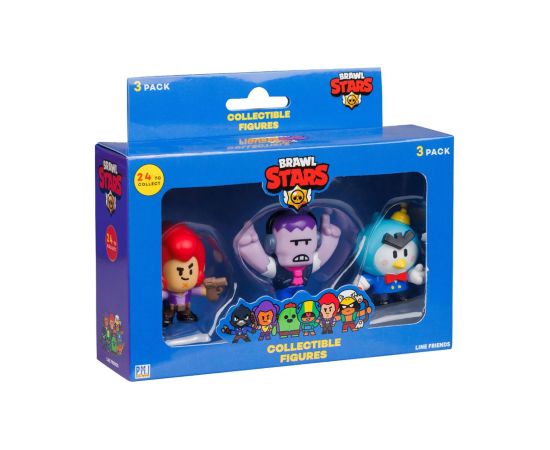 P.m.i. Kids World BRAWL STARS S1 FIGURES - 3 PACK VER.C