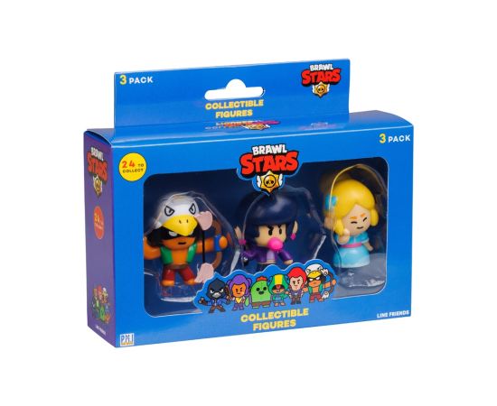 P.m.i. Kids World BRAWL STARS S1 FIGURES - 3 PACK VER.A