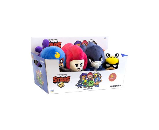 P.m.i. Kids World BRAWL STARS S1 PLUSHIES 16,5cm - DISPLAY 8 PCS.