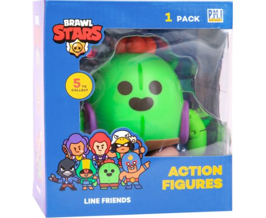 P.m.i. Kids World BRAWL STARS S1 ACTION FIGURES 11cm - SPIKE