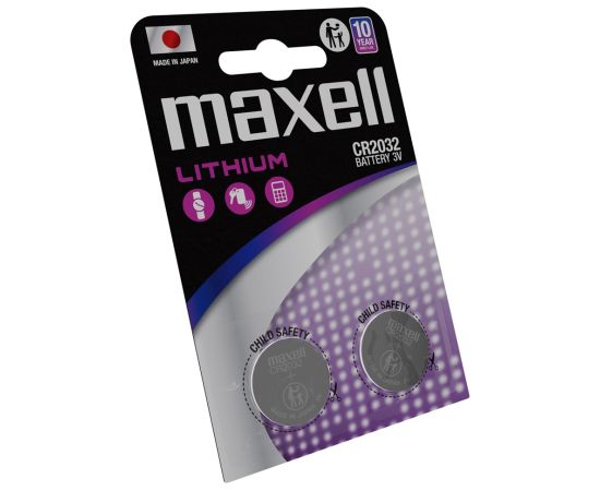 MAXELL CR2032 Battery specialized 2 pcs.