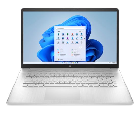 HP Laptop 17-cp2010ny - Ryzen 3 7320U, 8GB, 512GB SSD, 17.3" FHD 250-nit AG, 720p cam, FPR, US backlit keyboard, 41Wh, Natural Silver, Win 11 Home, 1 years   97X22EA#B1R? B2B