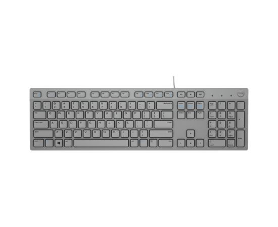 Dell Multimedia Keyboard-KB216 - French (AZERTY) - Grey   580-ADHF?S1