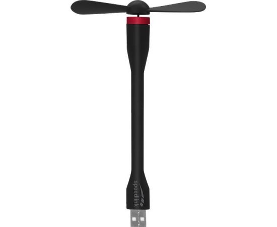 Speedlink USB fan Mini Aero, black/red (SL-600500-BKRD)