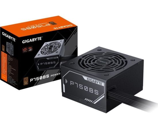 Power Supply GIGABYTE GP-P750BS 750 Watts Efficiency 80 PLUS BRONZE PFC Active MTBF 100000 hours GP-P750BS