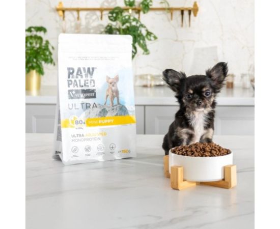 RAW PALEO Ultra Mini Puppy Turkey - dry food for puppies - 750 g