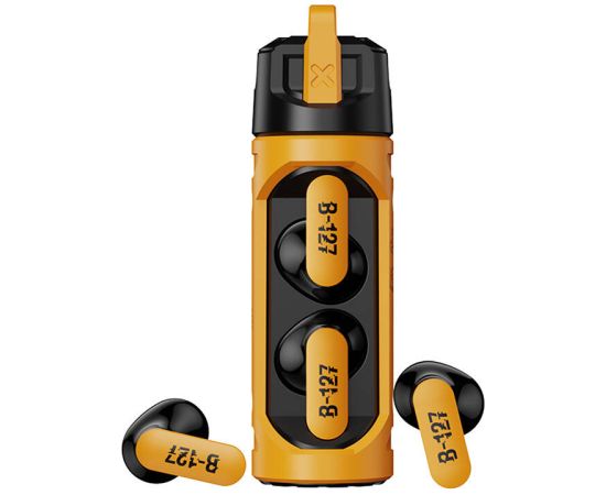 TWS Transformers TF-T11 headphones (yellow)