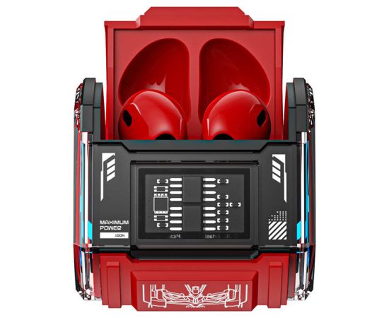 TWS Transformers MG-C03 headphones (red)