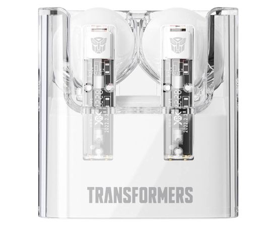 TWS Transformers TF-T08 headphones (white)