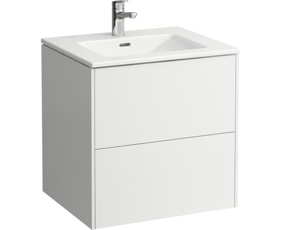 Laufen izlietnes un skapīša komplekts Pro S, 600x500 mm, h=610 mm, 2A, matēts  balts