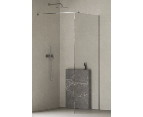 Ravak dušas siena Walk-In Air, 900 mm, h=2000, hroms/caurspīdīgs stikls