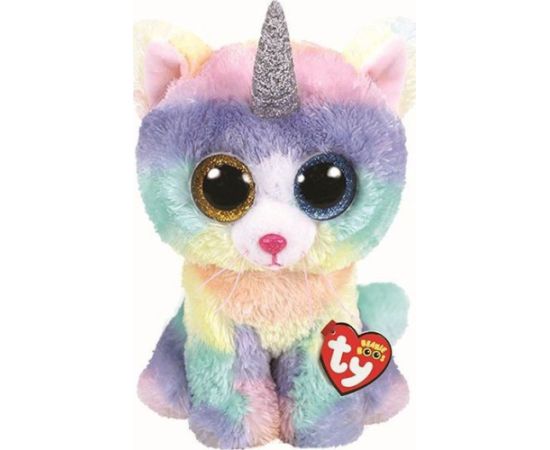 Meteor Maskotka TY Beanie Boos Kot z rogiem Heather 24 cm