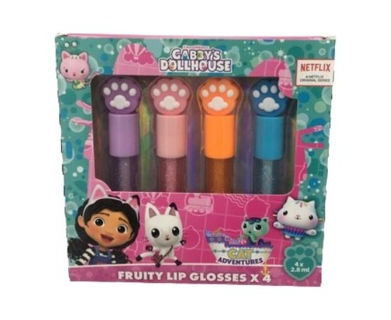 GABBYS DOLLHOUSE_SET błyszczyki do ust 4x2,8ml