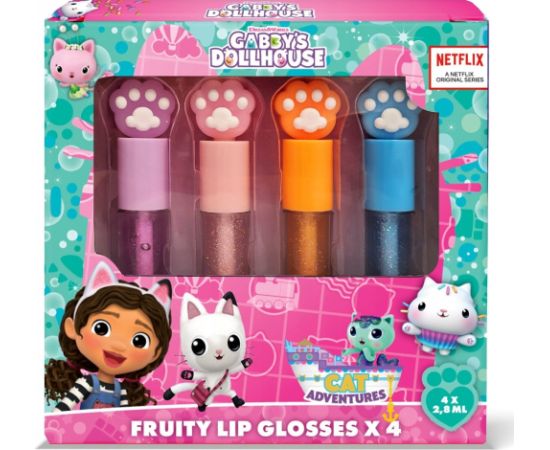 GABBYS DOLLHOUSE_SET błyszczyki do ust 4x2,8ml