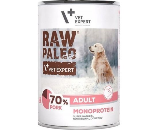 VetExpert VetExpert Raw Paleo Wieprzowina Adult Can 400g