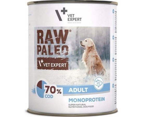 VetExpert VetExpert Raw Paleo Dorsz Adult Can 800g